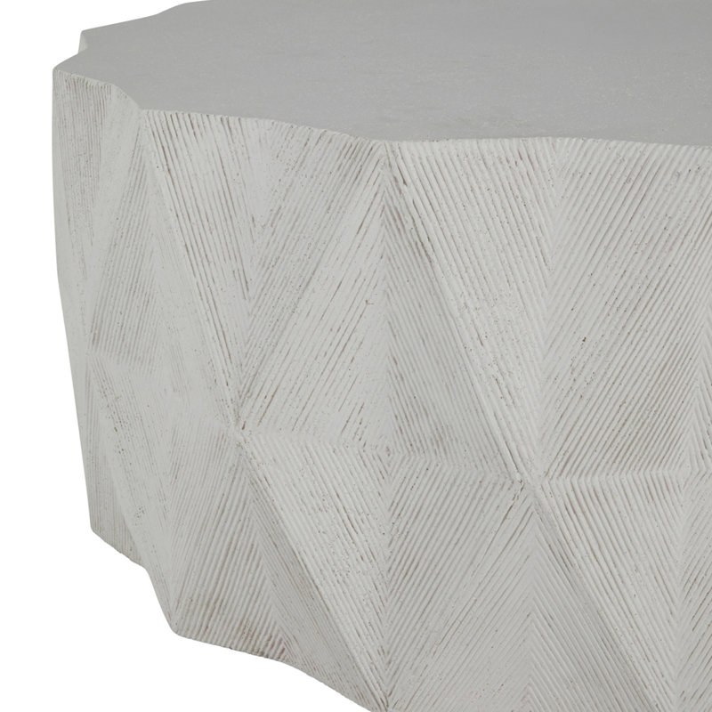 Table basse Cast Stone, Pierre naturelle