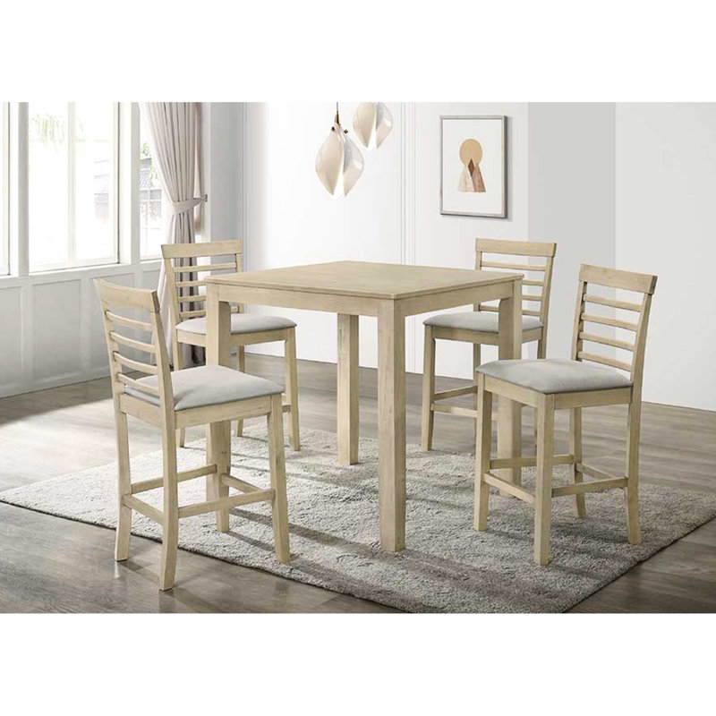 Table de salle à manger Brighouse, Crème