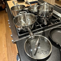 Cuisinart Professional Series 13-Piece Cookware Set Stainless Steel + Knife  Set 86279081629