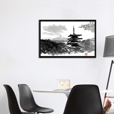 Temple by Péchane - Print on Canvas