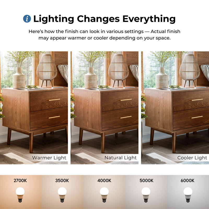 Nevio 23"W 2-Drawer Nightstand