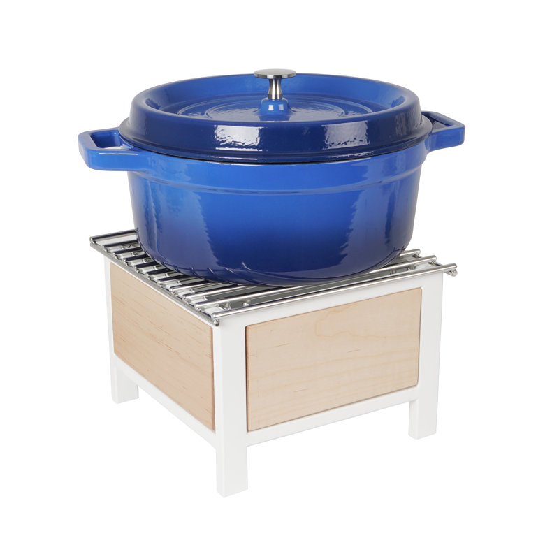 Chafer blond en érable - 10 po x 10 po x 6 3/4 po