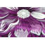 Tapis mauve à motif floral Duraisamy-1081260867
