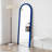 Half-circle Solid Wood with sponge with velvet fabric Full Length Mirrors