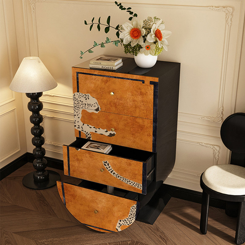 Commode décorative moderne en bois