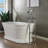Glory 3 Handle Bathroom Clawfoot Tub Faucet with Diverter-64114613