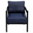 Multi-person Outdoor Iron Sofa Set with A table, Rattan Decoration, Waterproof, Rust-proof, Suitable for Garden, Lawn Use-203648035