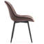 Chaise d'appoint rembourrée en similicuir Chardee-563054730