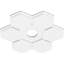 Médaillon de plafond contemporain en PVC de qualité architecturale 18 po x P 3 po x P 6 1/4 po x P 1 po-36073474