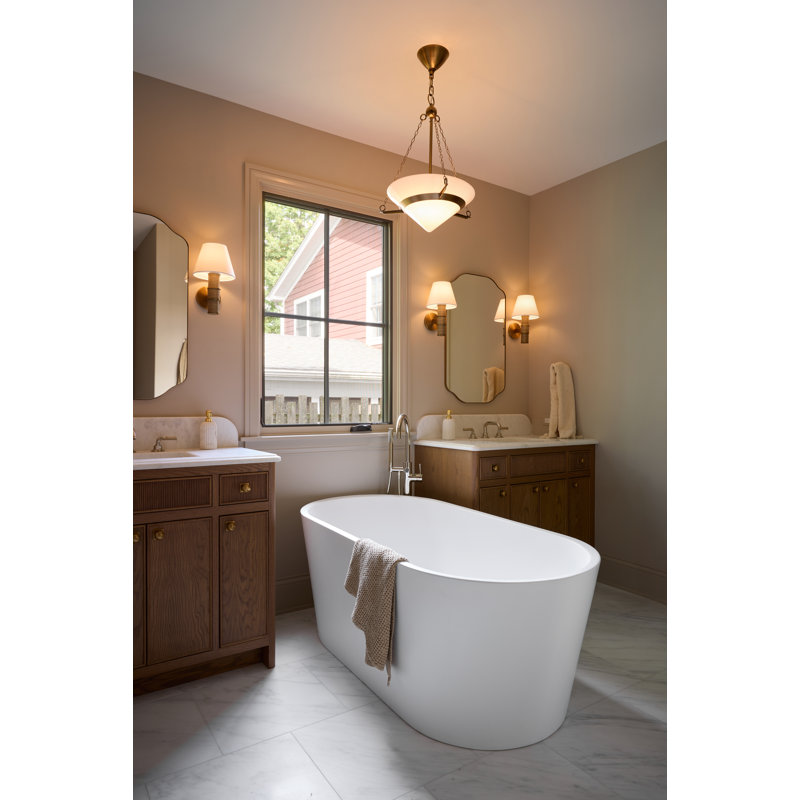 Amador 1 Light Pendant, 22.25" H x 19.5" W x 19.5" D
