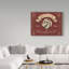 « vacances-restaurants iv », reproduction d’art textuel sur toile tendue-33412745
