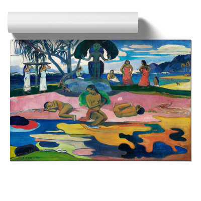 Day Of The God by Paul Gauguin - No Frame Painting