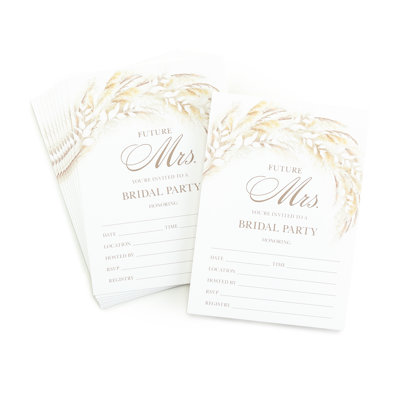 Paper Invitations
