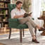 Chaise de salle à manger rembourrée en chenille Modern-123043499