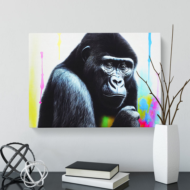 Gorilla Vol.2 - Wrapped Canvas, 50cm H x 76cm W x 3cm D