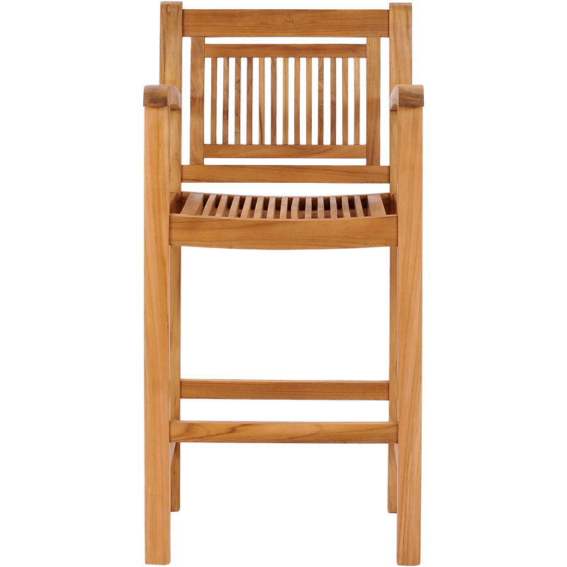 Maldives Outdoor Teak Bar Stool