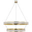 Connery 9 - Light Solid Brass LED Chandelier by Chapman & Myers-1946188576