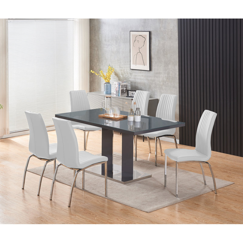 Aumiller Dining Set, White