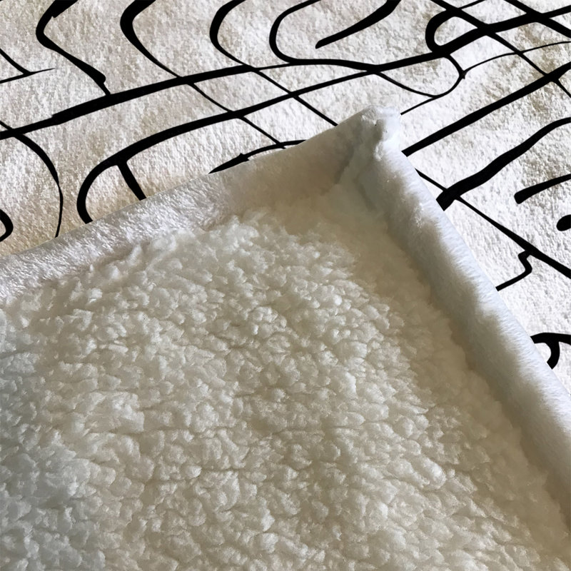 Throw Blanket, 51" W x 60" L
