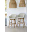Choice Upholstered Bar Stool with Solid Wood Frame-1167357000
