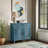 Connaught 40"W Solid Wood 2-Shelf Entryway Storage Cabinet with 2 Storage Drawers-1573568500