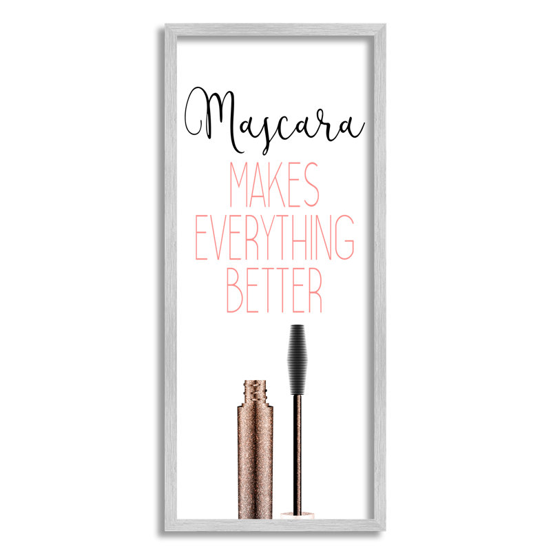 Motif mascara rose moderne, L 13 po x H 30 po, Estampe numérique Farmhouse
