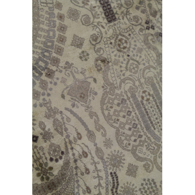 Geometric Area Rug in Beige