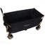 51-Inch Extra Long Large Heavy-Duty Foldable Utility Wagon - 480Lbs Capacity, Patented Ultra-Stable Frame, 1:6 Space-Saving Fold & 7" All-Terrain Wheels, No Assembly Needed, Black