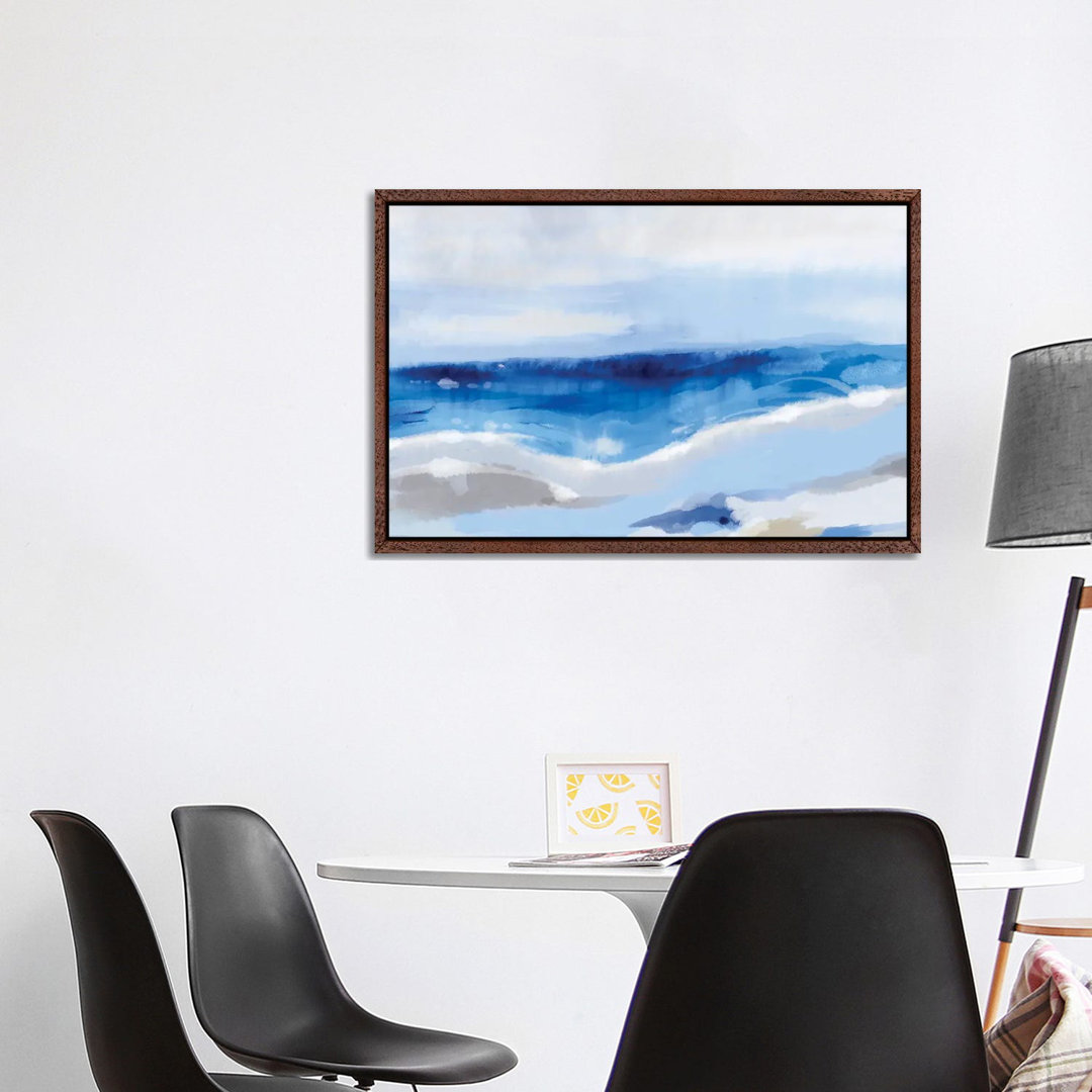 Day At The Beach, Coastal Dreams von Thomas Little - Galerie-verpackte Leinwand Giclée auf Leinwand