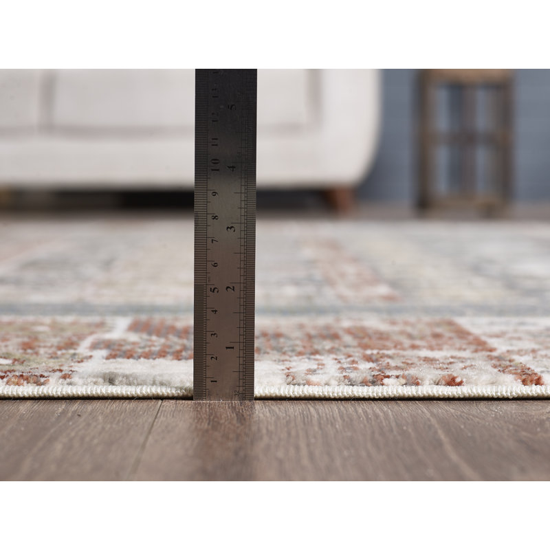 Boho Wilton Machine Woven Southwestern Vintage Area Rug For Living Room, Hallway Runner, Entryway Rug, Rectangle 9' x 12'