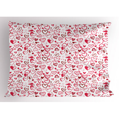 Taie décorative valentine