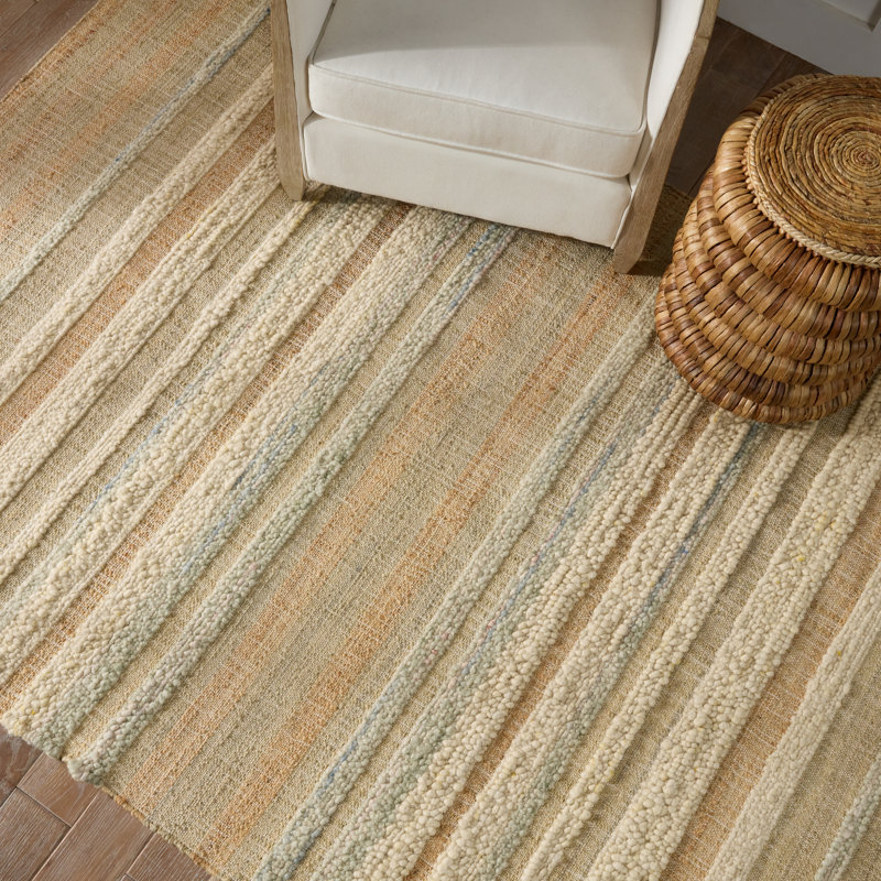 Area Rug in Brown, Rectangle 8' x 10'