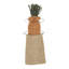 Mini sac printanier en jute avec carotte