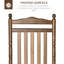 Chaise berçante à haut dossier Traditional-1477930061