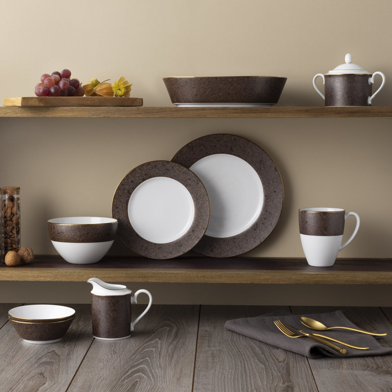 Plateau ovale Noritake Tozan, 16 po