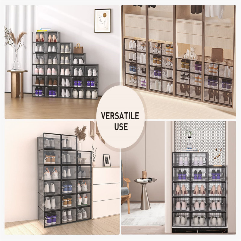 12 Pair Shoe Rack