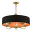 Lustre suspendu 5 lumières en laiton antique-1944094596
