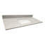 Dessus de meuble-lavabo en chêne et l 48 po x L 22 po Bristowe-132976299-132976310-132976313