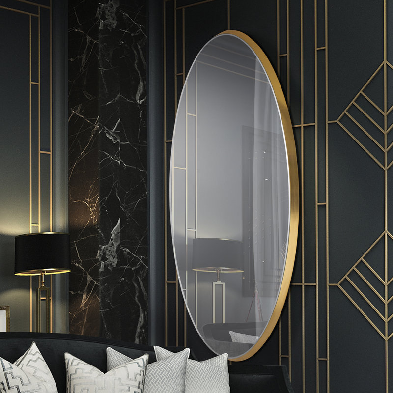 Broxton Engineered Wood Wall Mirror