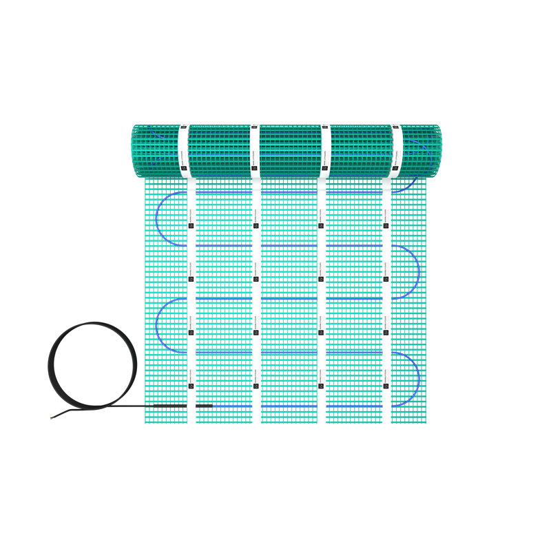 Ensemble de système de chauffage sous le plancher 120 v TempZone