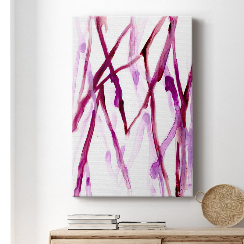 Runnel XV - Impression sur toile tendue, H 18 po x l 12 po x P 1,5 po