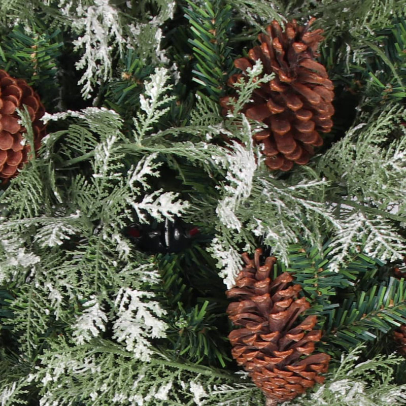 Artificial Pine Christmas Tree, 6.4ft H x 3.44ft W x 3.44ft D