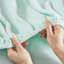Ensemble de 3 draps simples 100% molleton doux, boulochage, facile d'entretien, lavable à la main, sans ingrédients nocifs