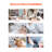 Nail Desk Light 20 W Clip on Half Moon Lash Light with Phone Holder Arched LED