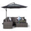 Yancey 5 Seater Rattan Corner Sofa Set-40476579
