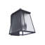 Lanterne murale d'extérieur en verre nervuré à 3 ampoules Lylafaye Midnight-362035550