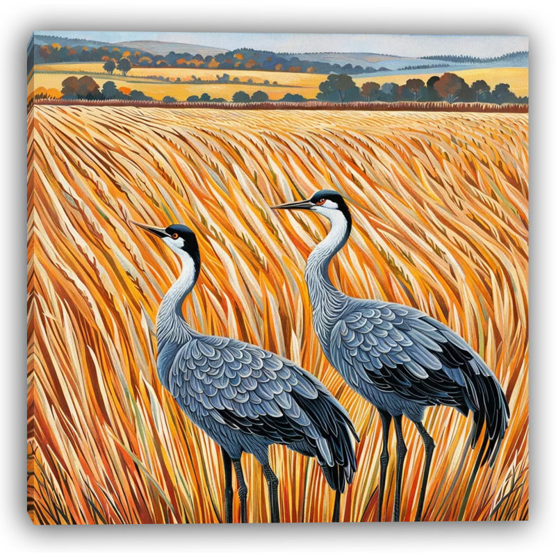 Art sur toile Golden Fields