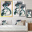 «Luxury Emerald River», art sur toile-189464671-189464676