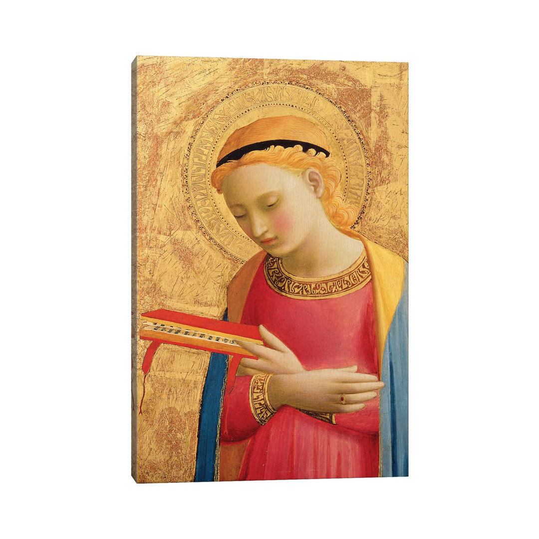 Virgin Annunciate, 1450-55 by Fra Angelico - Painting on Canvas