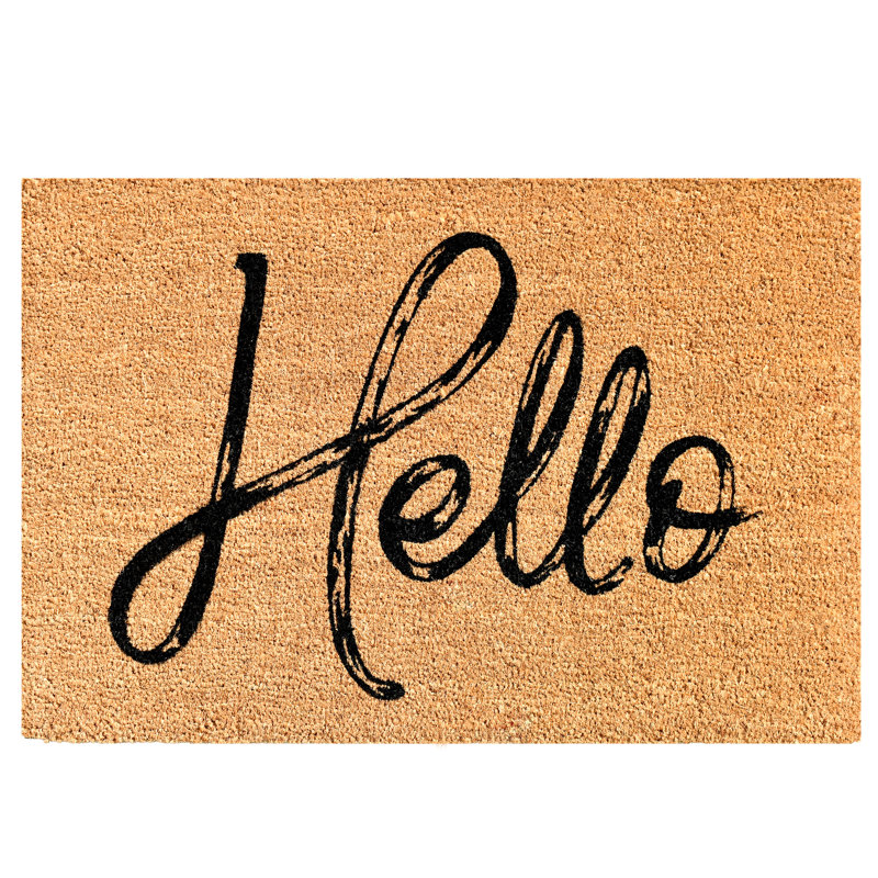 Tabetha Non-Slip Outdoor Doormat, 24" W x 36" L